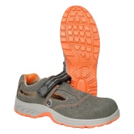 Gds107 G Safety S1 leather Orange sandals