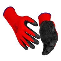 Knitted gloves coated with latex, Monte 124