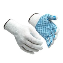 Knitted gloves with Pvc dots Eco (single-sided) M51