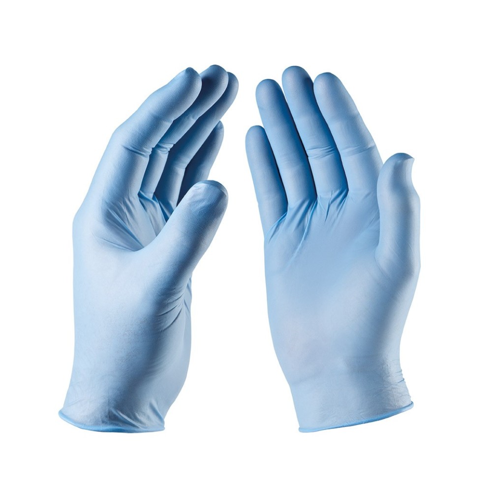 Nitrile Disposable gloves powder-free (100 pcs)