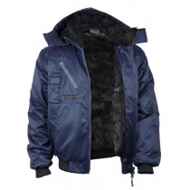 Warm Pilot jacket with Hood Rewelly